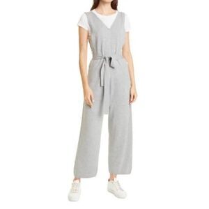 NWT Alex Mill Ollie Overall in Sweater Knit Heather Grey Sz. XL